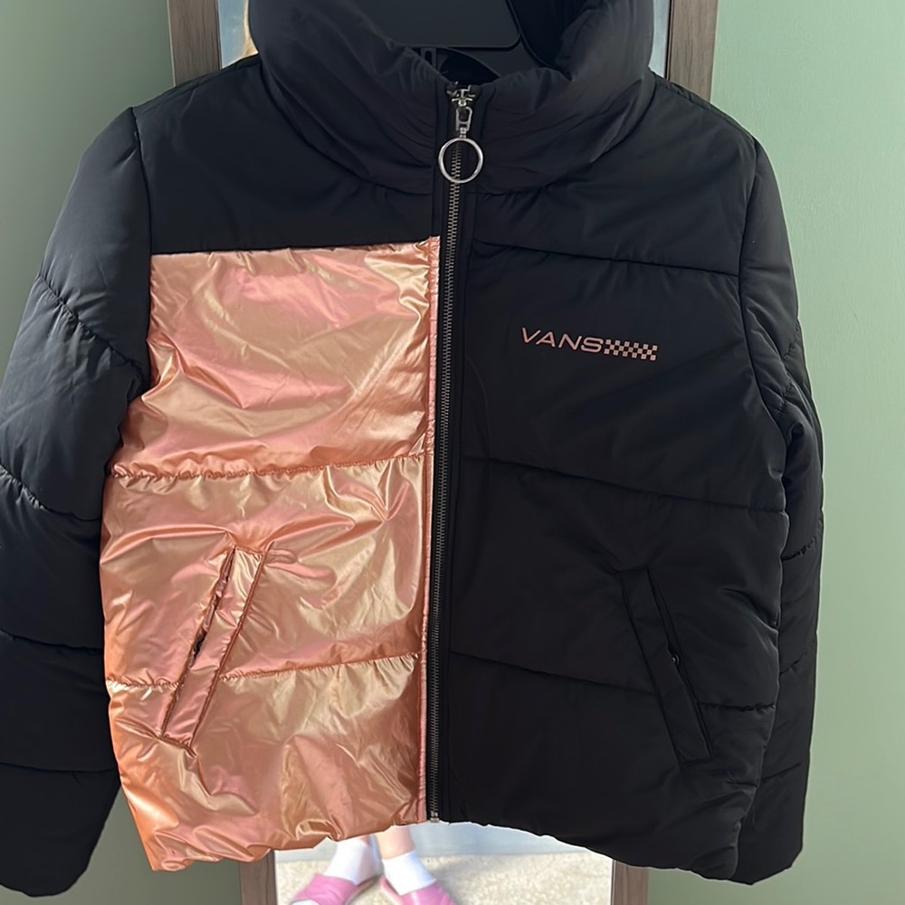 Vans Black Puffer Jacket